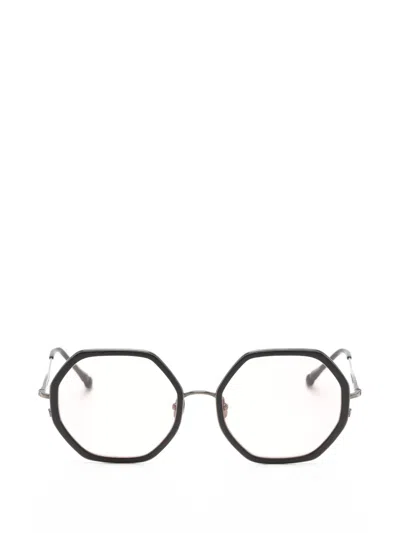 Matsuda Geometric-frame Sunglasses In Black