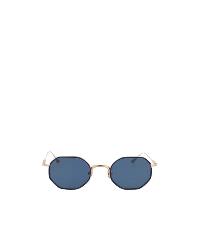 Matsuda Geometric Frame Sunglasses In Blue