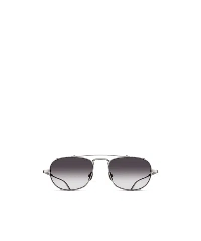 Matsuda Geometric-frame Sunglasses In Gray