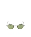 Matsuda Geometric Frame Sunglasses In Green