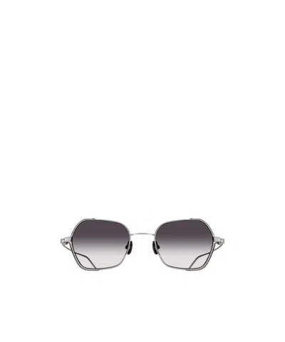 Matsuda Geometric-frame Sunglasses In White
