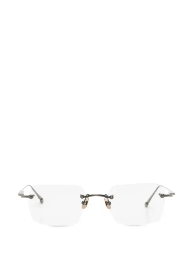 Matsuda Geometric Glasses In Gold