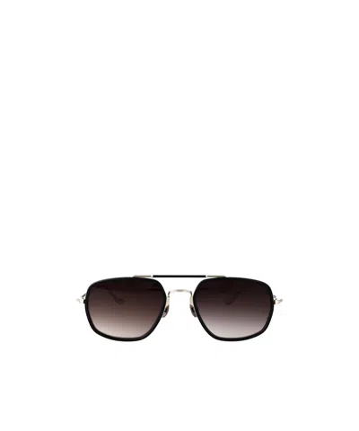 Matsuda Geometric Sunglasses In Black