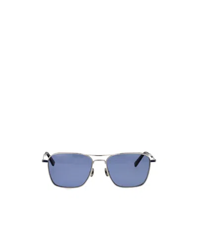 Matsuda Geometric Sunglasses In Blue