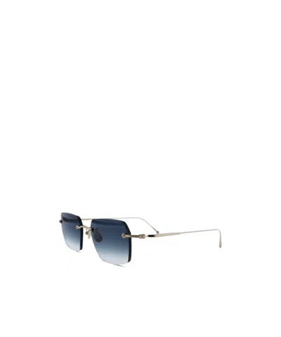 Matsuda Geometric Sunglasses In Blue