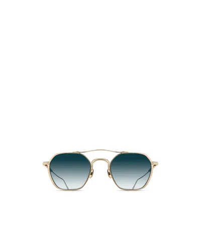 Matsuda Geometric Sunglasses In Green