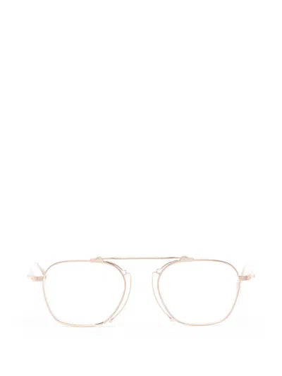 Matsuda Geometric-frame Glasses In Gold