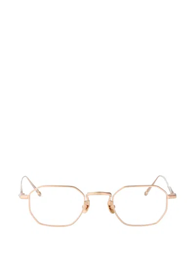 Matsuda Geometric-frame Glasses In Gold