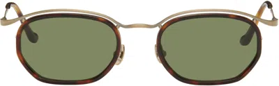 Matsuda Gold M3092 Sunglasses In Green