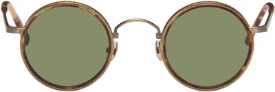 Matsuda Gold M3100 Sunglasses In Multi