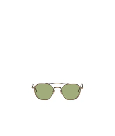 Matsuda Gold M3145 Sunglasses In Green