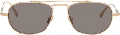Matsuda Gold M3151 Sunglasses In Gray