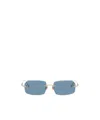 Matsuda Gold M5004 Sunglasses In Blue