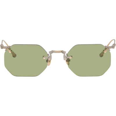 Matsuda Gold M5012 Sunglasses In Antique Gold