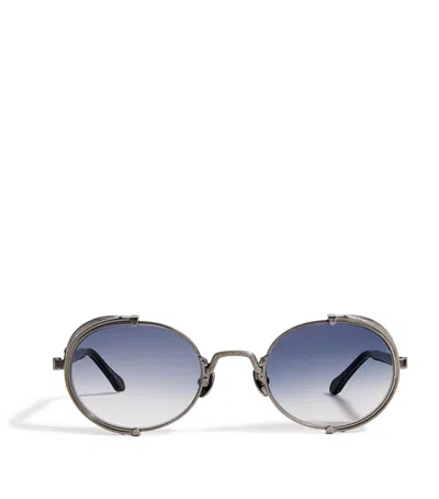 Matsuda Heritage Round Sunglasses In Silver