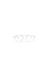 Matsuda Logo Plain Glasses In White