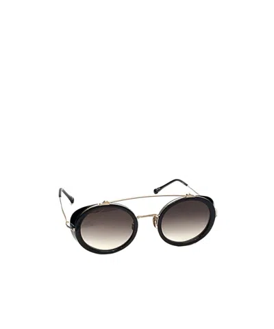 Matsuda Logo Sunglasses In Black