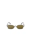 Matsuda Logo Sunglasses In Green