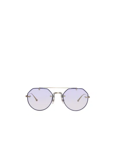 Matsuda Logo Sunglasses In White