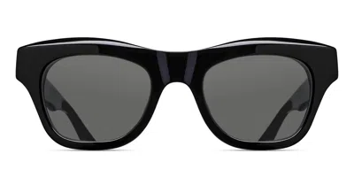 Matsuda M1027 Sun Blk-g Men's Sunglasses  Size 50 In Black
