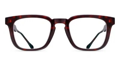 Matsuda M1031 Dto Men's Glasses Tortoiseshell Size 50 - Free Lenses - Blue Light Block Available In Brown