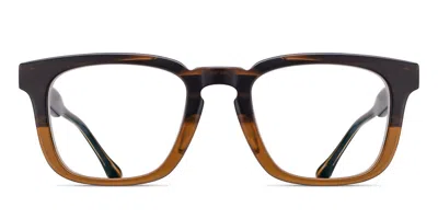 Matsuda M1031 Mhd Men's Glasses Brown Size 50 - Free Lenses - Blue Light Block Available