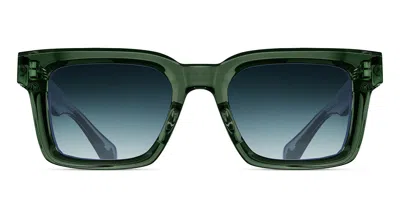 Matsuda M1033 Bgn Men's Sunglasses Green Size 50 In Transparent Bottle Green