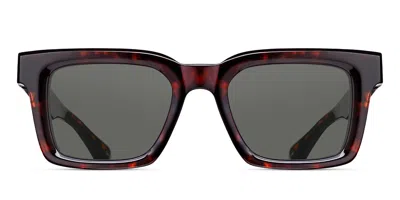 Matsuda M1033 Dbd Men's Sunglasses Tortoiseshell Size 50 In Dark Brown Tortoise