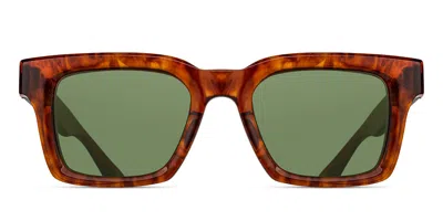 Matsuda M1033 Mwnt-amb Men's Sunglasses Brown Size 50 In Pattern Matte Walnut
