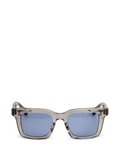 Matsuda M1033 Square-frame Sunglasses In Blue