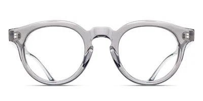 Matsuda M1039 Grc Men's Glasses Clear Size 47 - Free Lenses - Blue Light Block Available In Transparent Grey