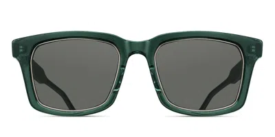 Matsuda M1040 Bgn Men's Sunglasses Green Size 54 In Transparent Bottle Green