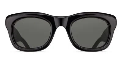 Matsuda M1042 Blk-s Men's Sunglasses Black Size 50 In Black,grey