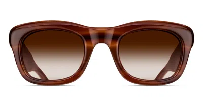 Matsuda M1042 Bln Men's Sunglasses Brown Size 50 In Blonde Brown Horn