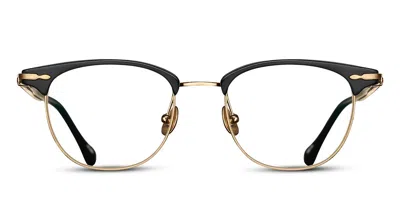 Matsuda M2048 Mbk-bg Men's Glasses Gold Size 48 - Free Lenses - Blue Light Block Available In Multi