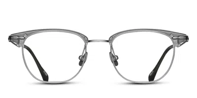 Matsuda M2048 Mgc-as Men's Glasses Silver Size 48 - Free Lenses - Blue Light Block Available In Gray
