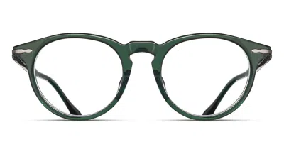 Matsuda M2058 Bgn Men's Glasses Green Size 48 - Free Lenses - Blue Light Block Available