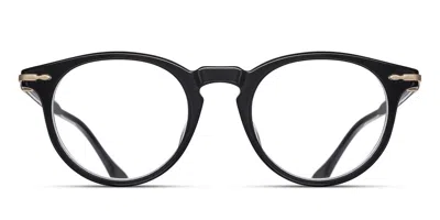 Matsuda M2058 Blk Men's Glasses Black Size 48 - Free Lenses - Blue Light Block Available