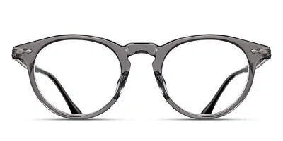Matsuda M2058 Grc Men's Glasses Clear Size 48 - Free Lenses - Blue Light Block Available In White