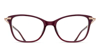 Matsuda M2065 Bor-rg Men's Glasses Burgundy Size 51 - Free Lenses - Blue Light Block Available