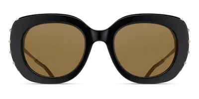 Matsuda M2069 Blk Men's Sunglasses Black Size 49