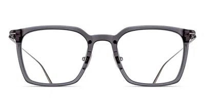 Matsuda M2074 Bgc-as Men's Glasses Clear Size 49 - Free Lenses - Blue Light Block Available In Transparent Blue Grey,antique Silver
