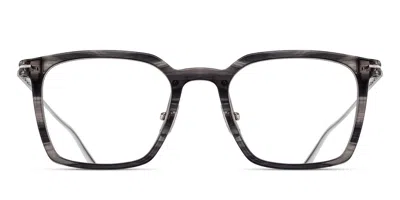 Matsuda M2074 Bks-bs Men's Glasses Black Size 49 - Free Lenses - Blue Light Block Available In Black Striped,brushed Silver