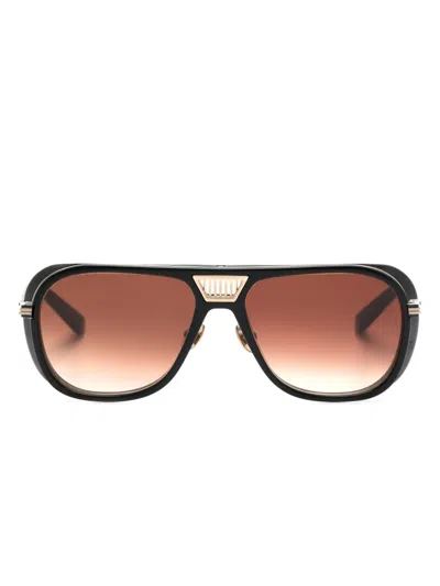 Matsuda M3023v2 Pilot-frame Sunglasses In Black