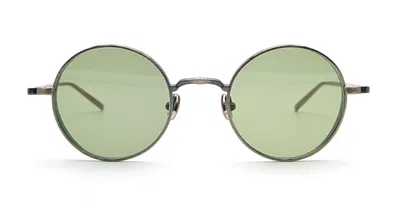 Matsuda M3087 - Antique Gold Sunglasses In Metallic