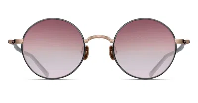 Matsuda M3087 - Rose Gold / Matte Black Sunglasses