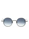 Matsuda M3087 Rounded-frame Sunglasses In Grey