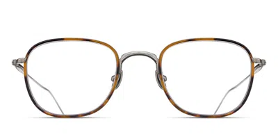 Matsuda M3090-i As-tot Men's Glasses Tortoiseshell Size 50 - Free Lenses - Blue Light Block Available In Antique Silver,tortoise
