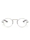 Matsuda M3119 Round-frame Glasses In Brown