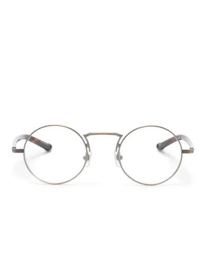 Matsuda M3119 Round-frame Glasses In Brown